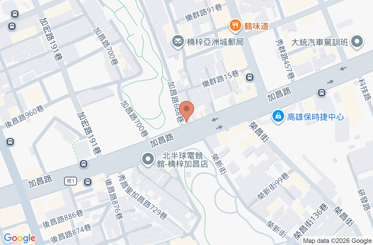 佳昌杏生診所 位置地圖
