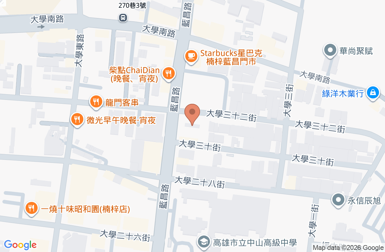 藍昌親子診所 位置地圖