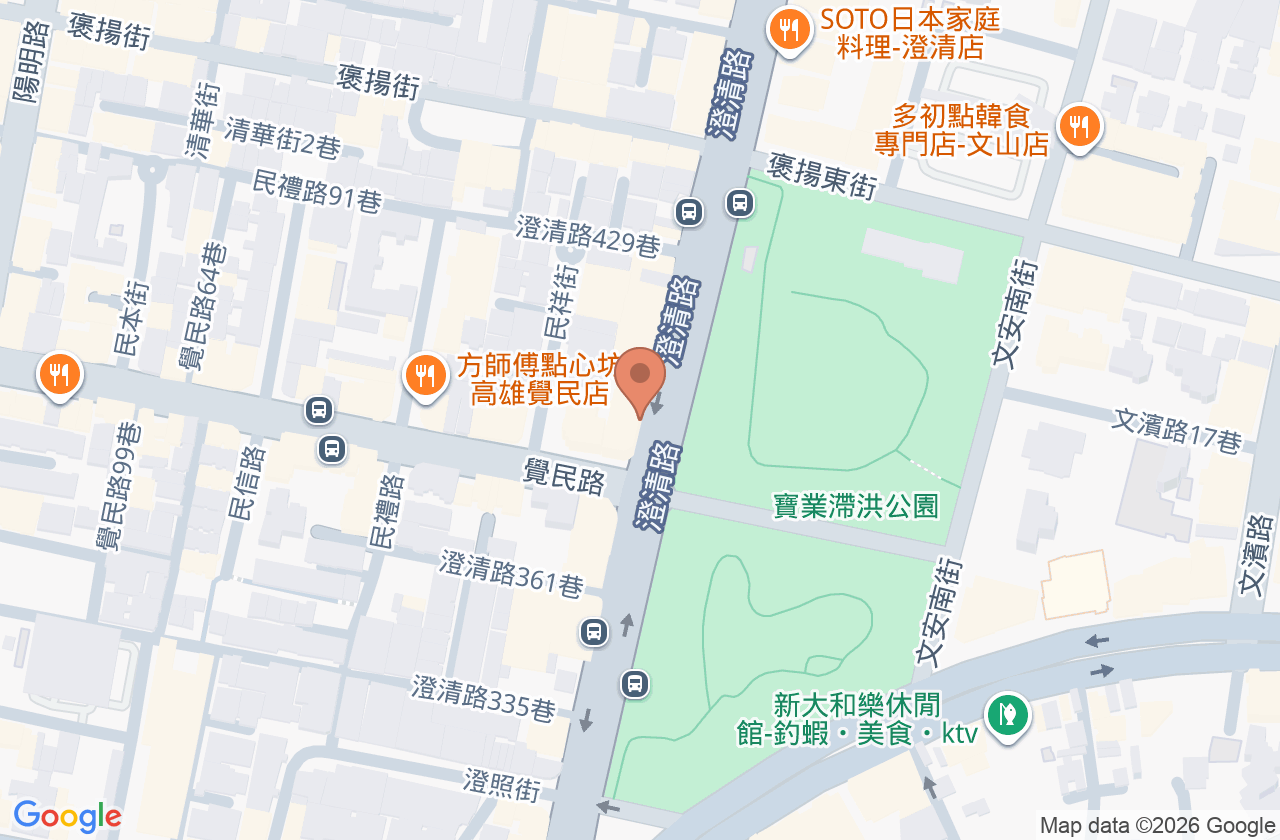 覺民診所 位置地圖