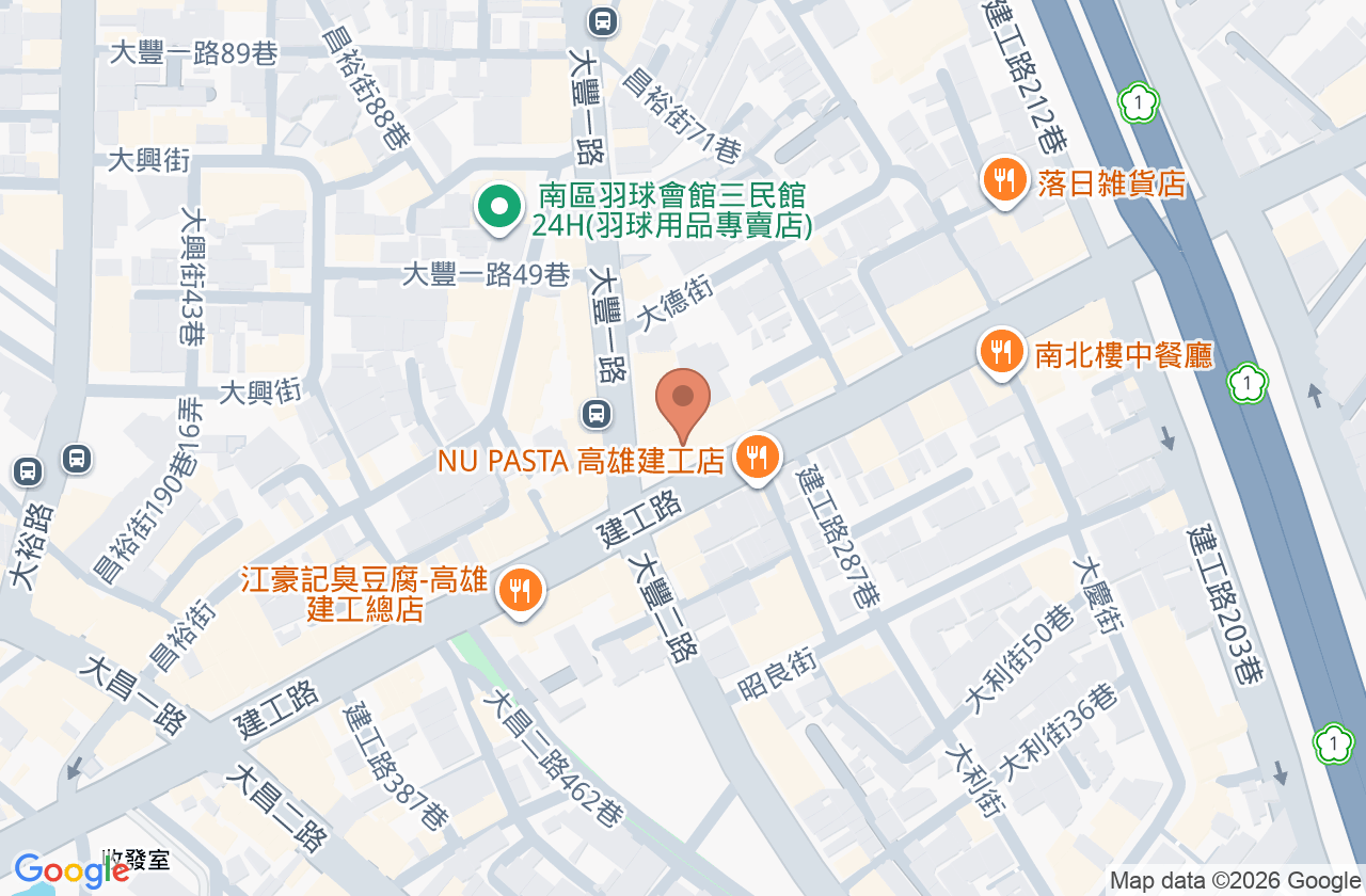 崇田耳鼻喉科診所 位置地圖