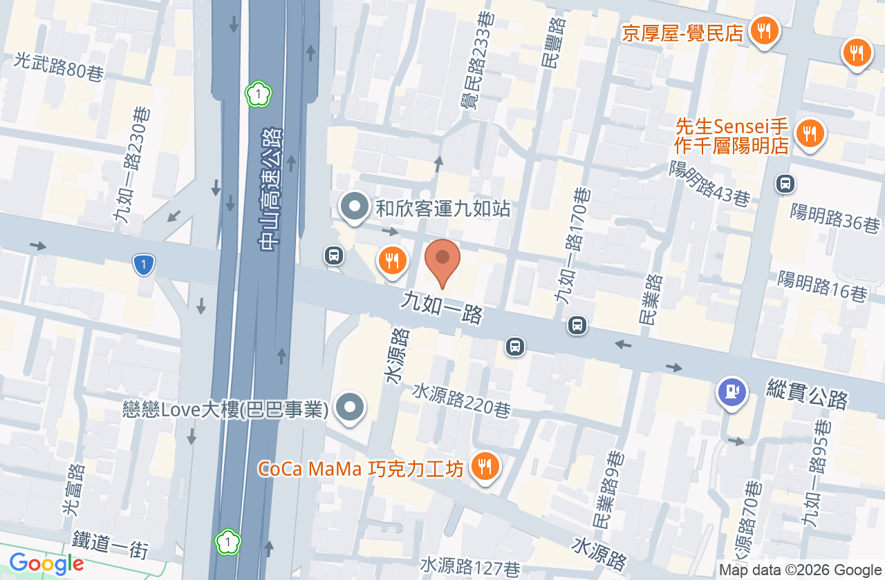 良醫診所 位置地圖