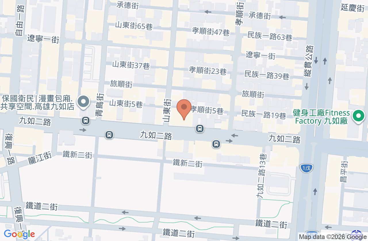 健生外科診所 位置地圖