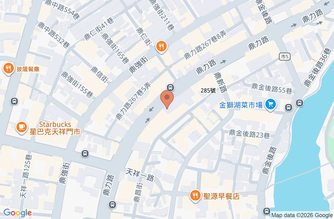 懿聖皮膚科診所 位置地圖