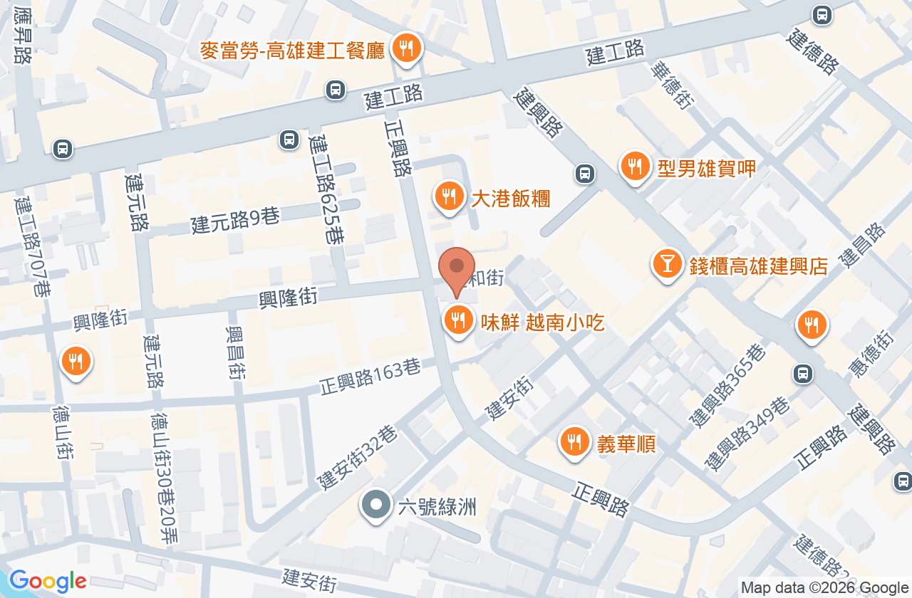 大興骨科診所 位置地圖