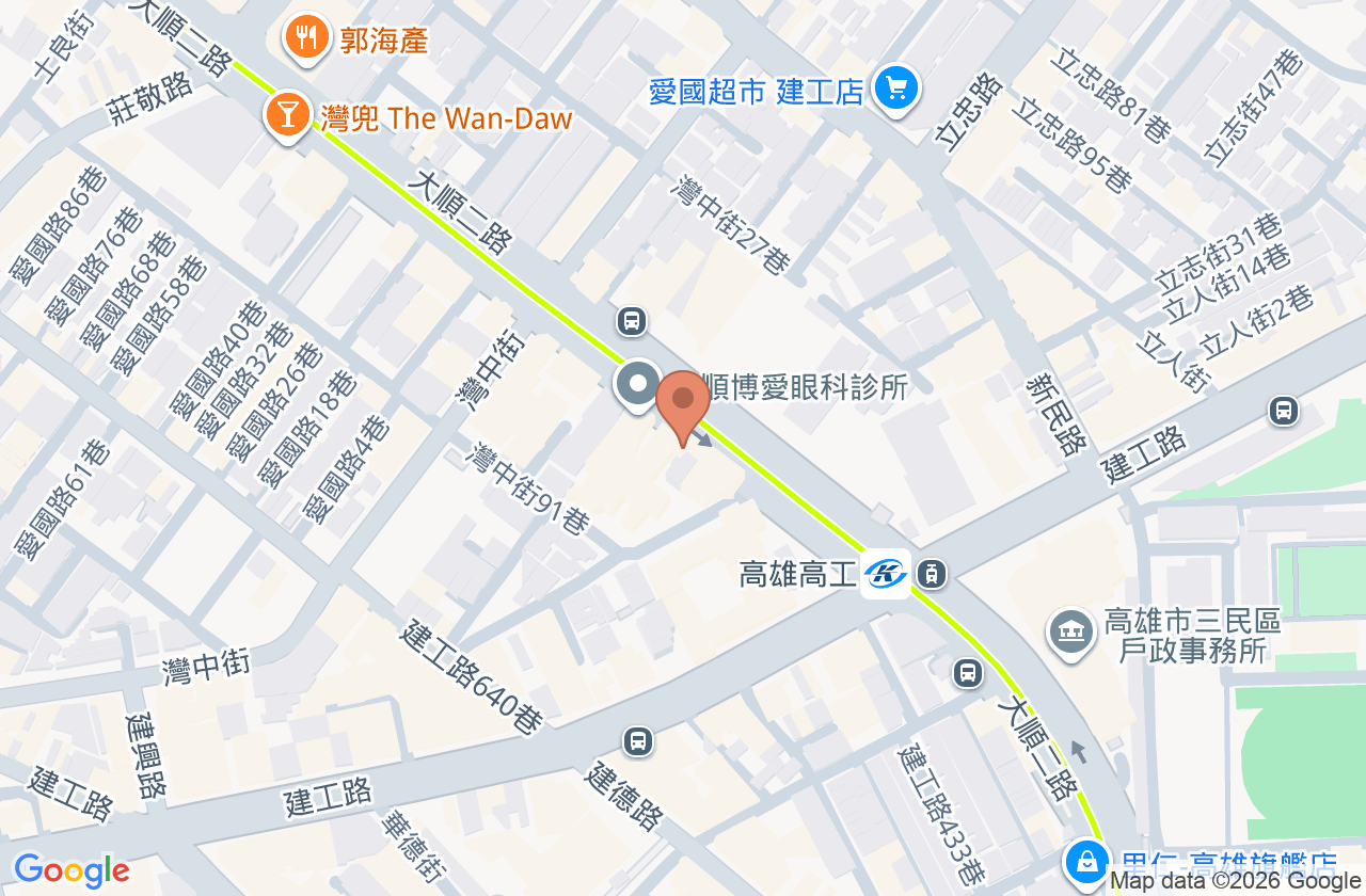 曾啟楨診所 位置地圖