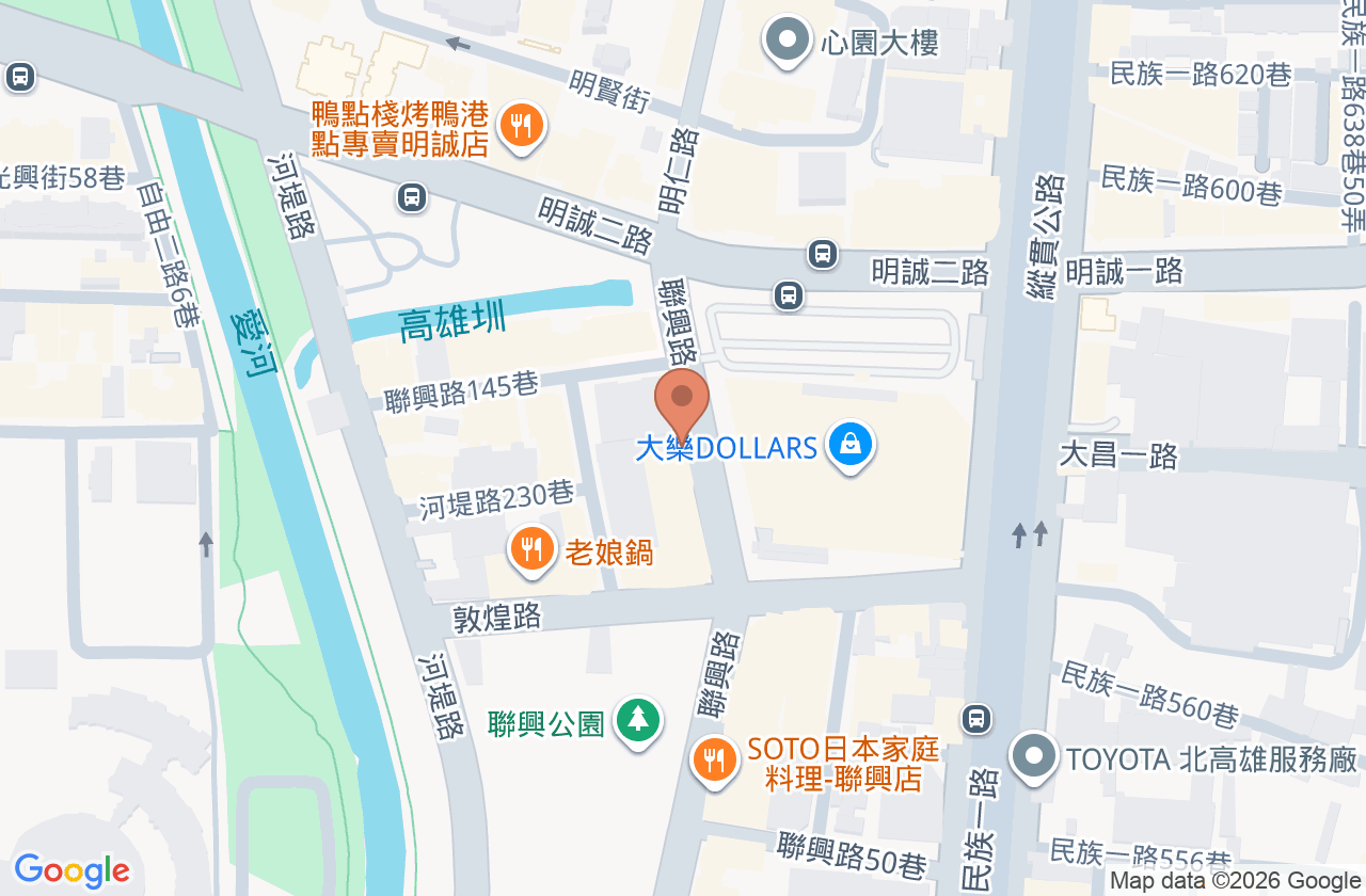 芯四季診所 位置地圖