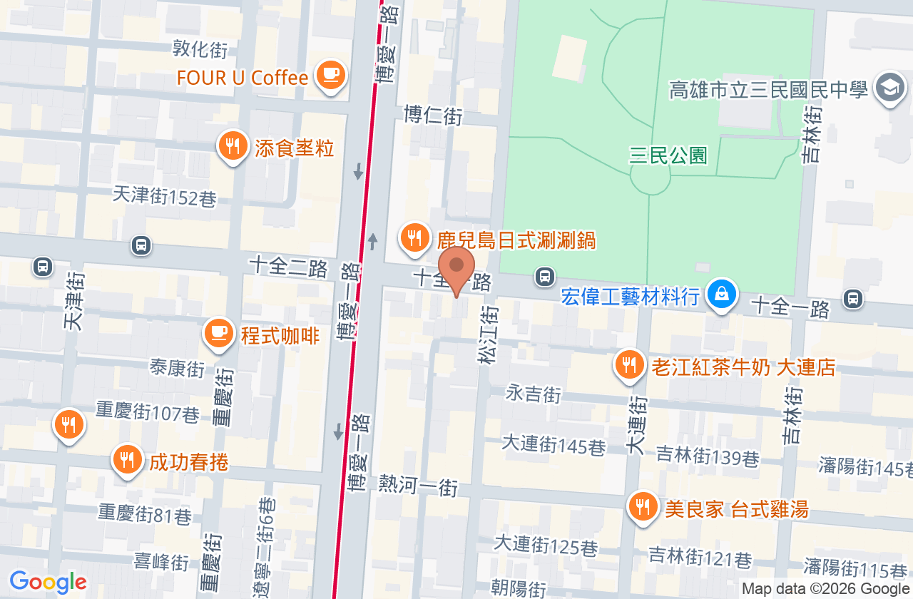 福欣耳鼻喉科診所 位置地圖