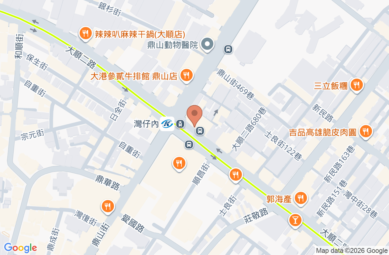 大順景福診所 位置地圖