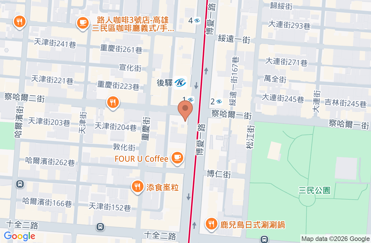 尊德診所 位置地圖