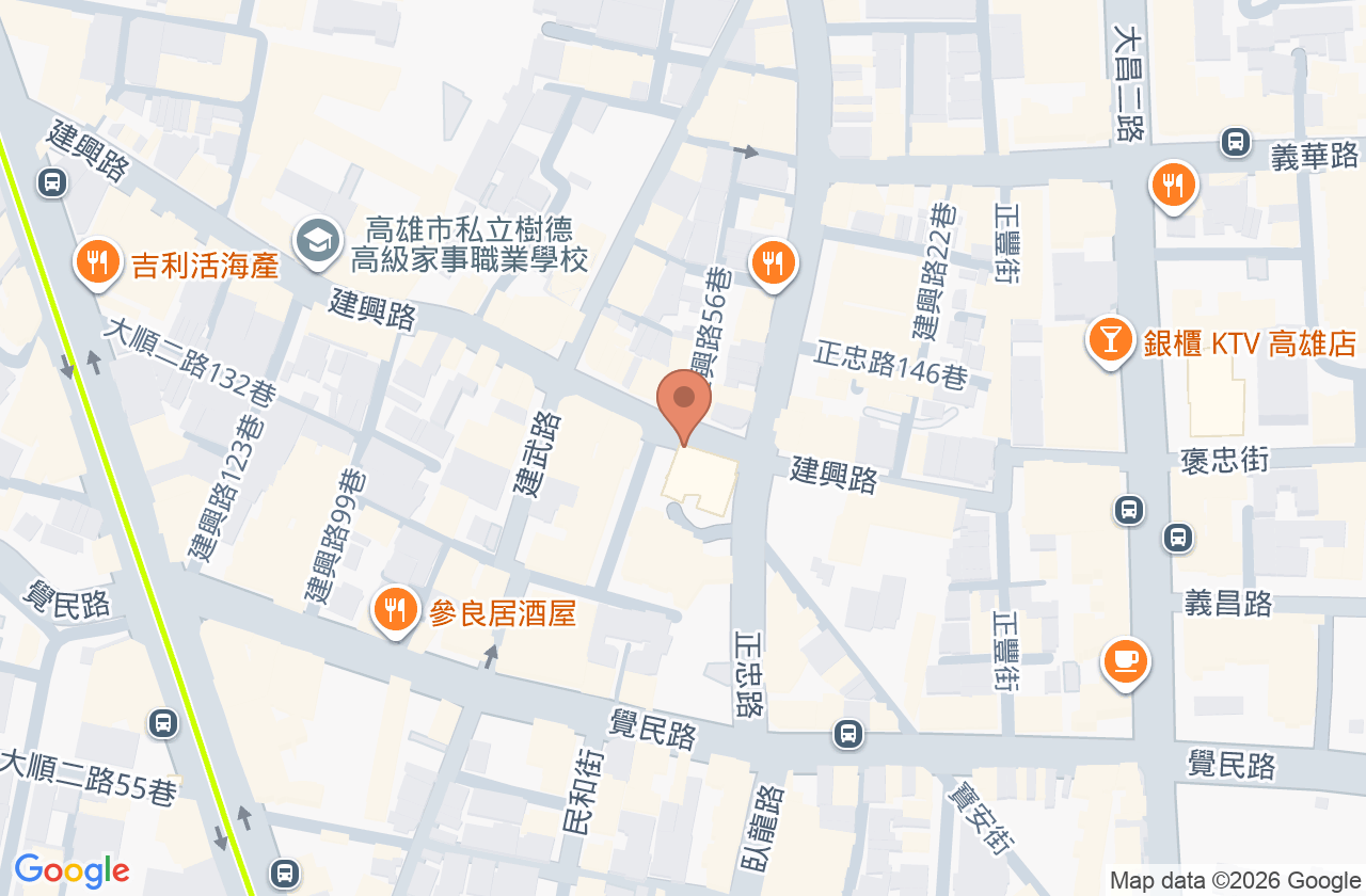 藝群高雄診所 位置地圖