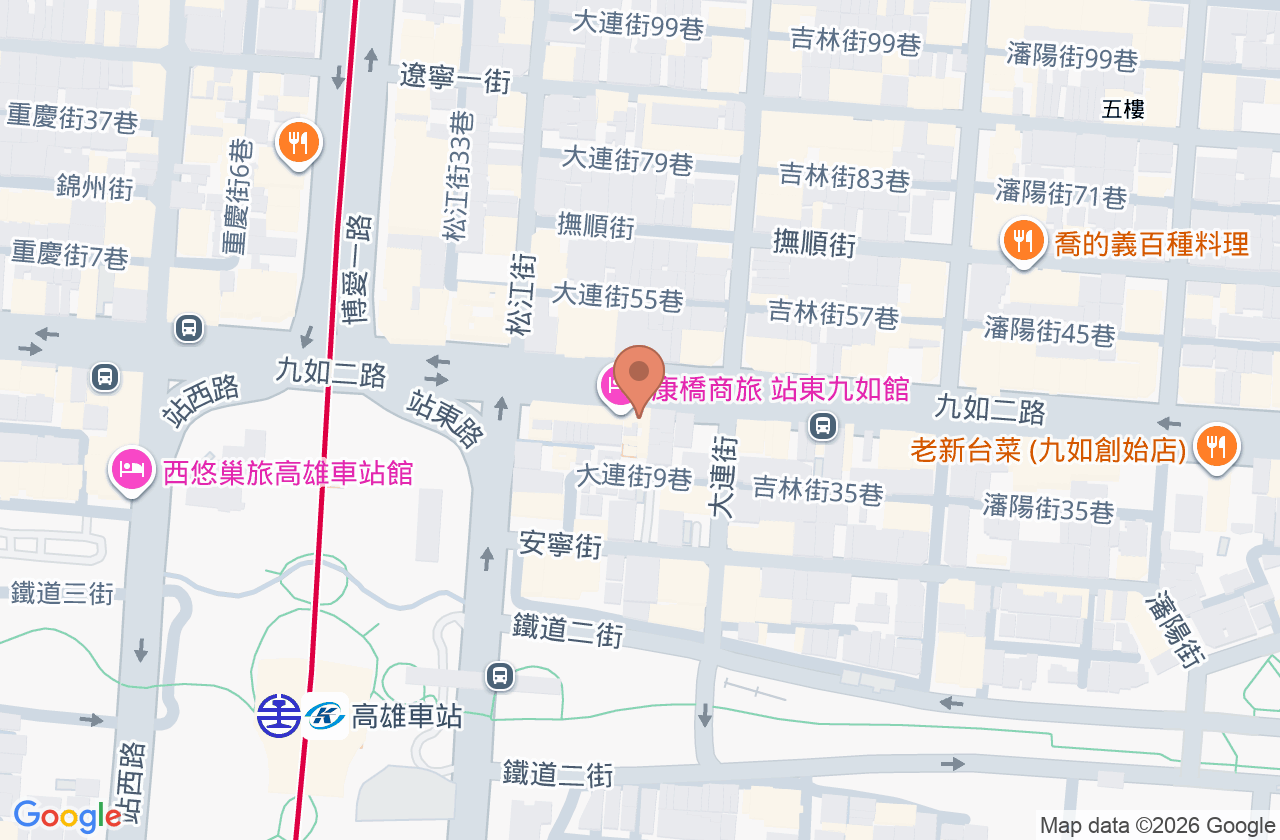 九大九如診所 位置地圖