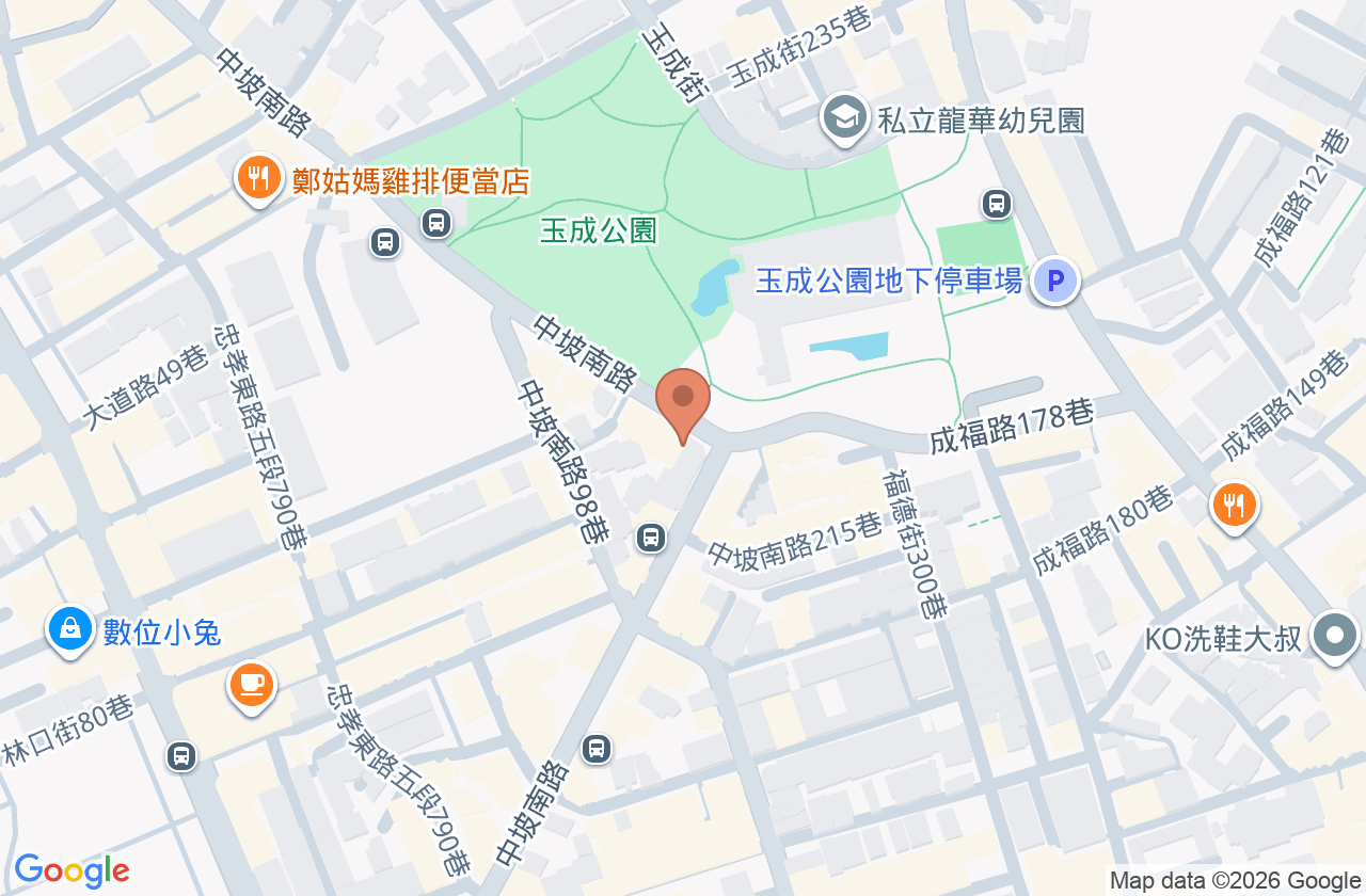 敦美牙醫診所 位置地圖