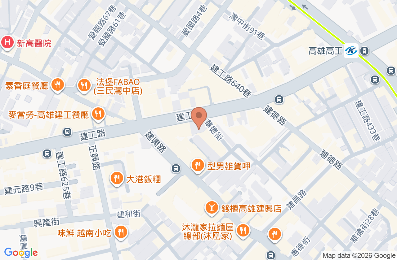 建工萬川診所 位置地圖