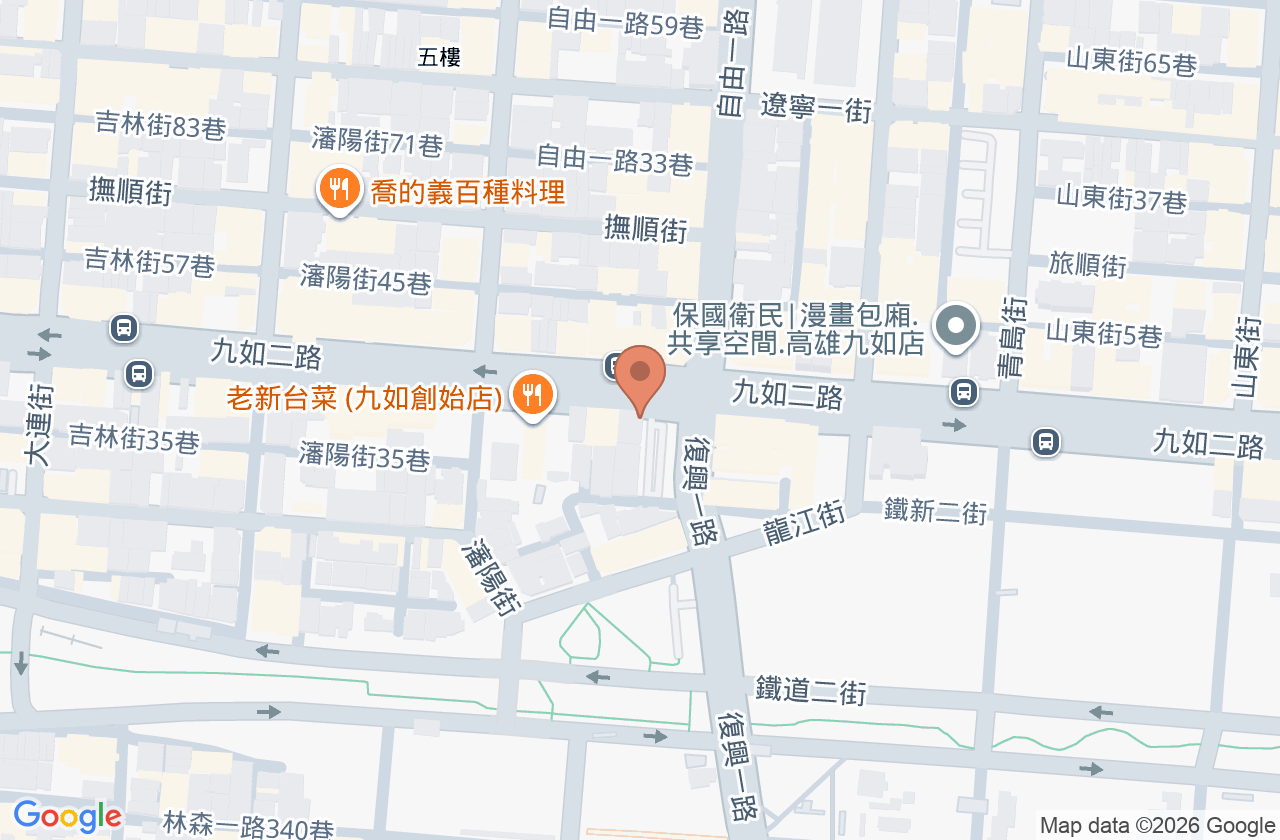 厚澤九如診所 位置地圖