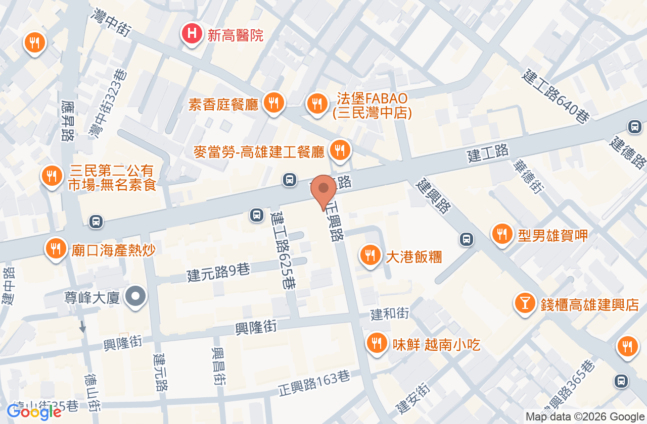 馨安胃腸肝膽內科診所 位置地圖