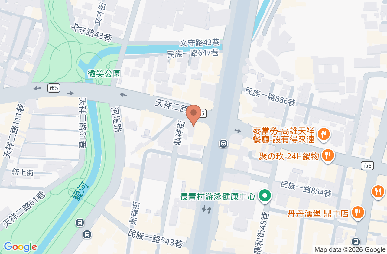 河堤復健科診所 位置地圖