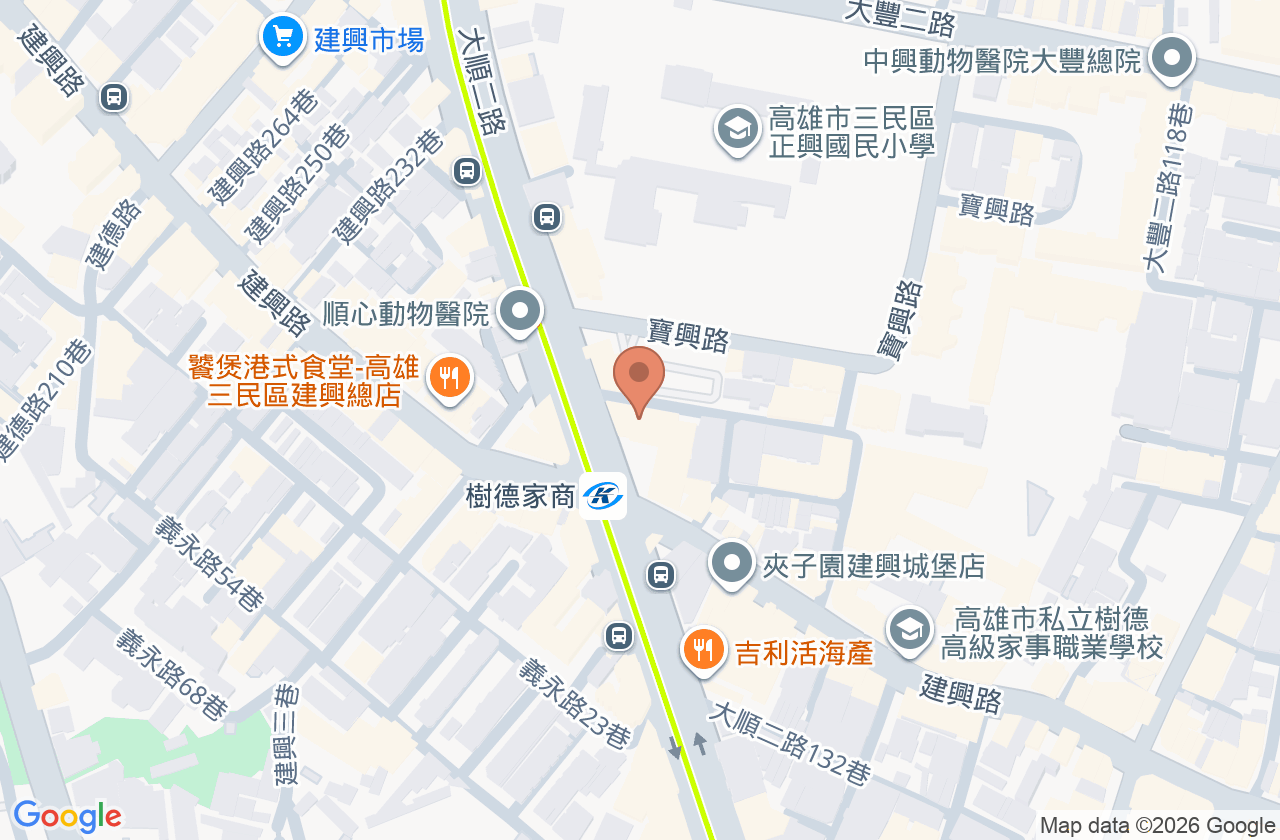 瑞芯泌尿科診所 位置地圖