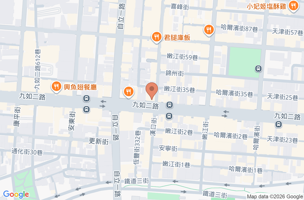 杏福診所 位置地圖