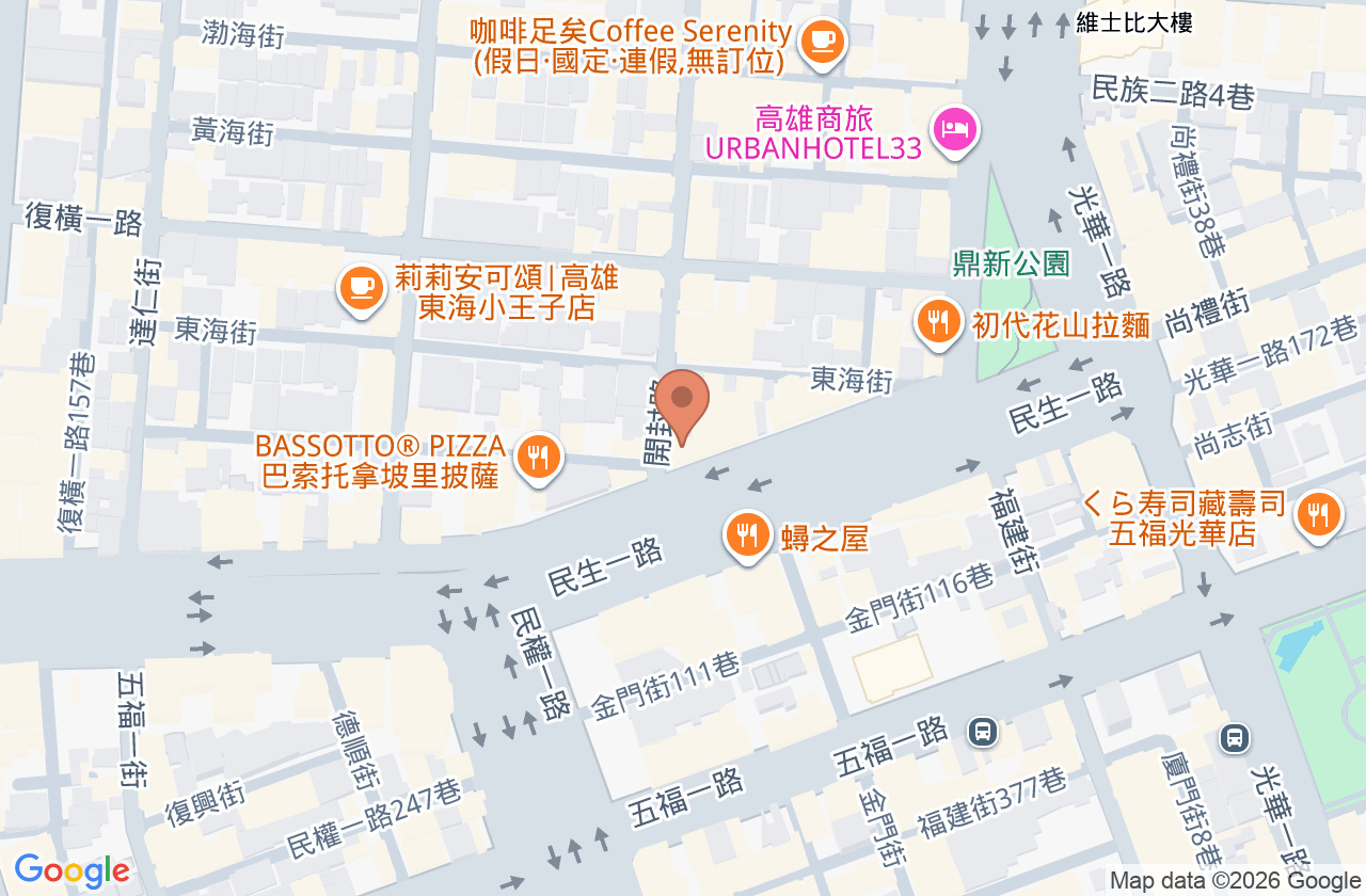 光晴診所 位置地圖