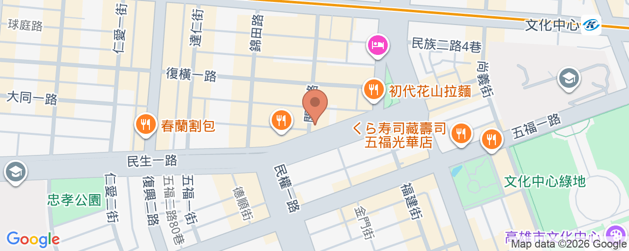 光晴診所 位置地圖