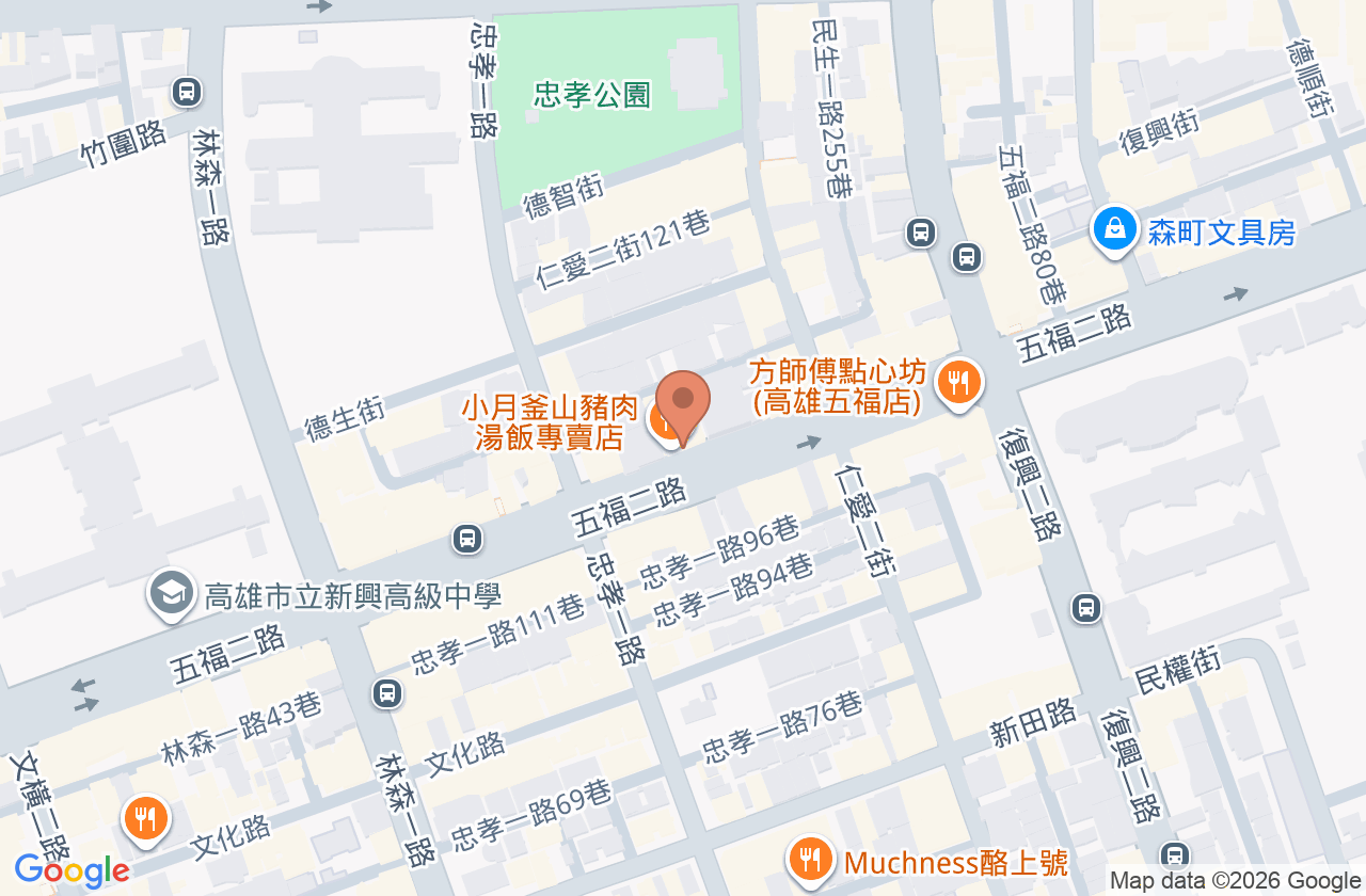 榮欣身心診所 位置地圖