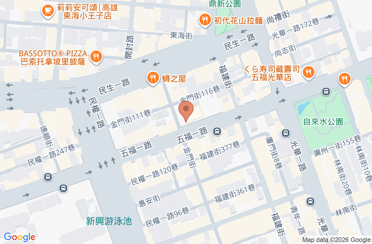 愛汝診所 位置地圖