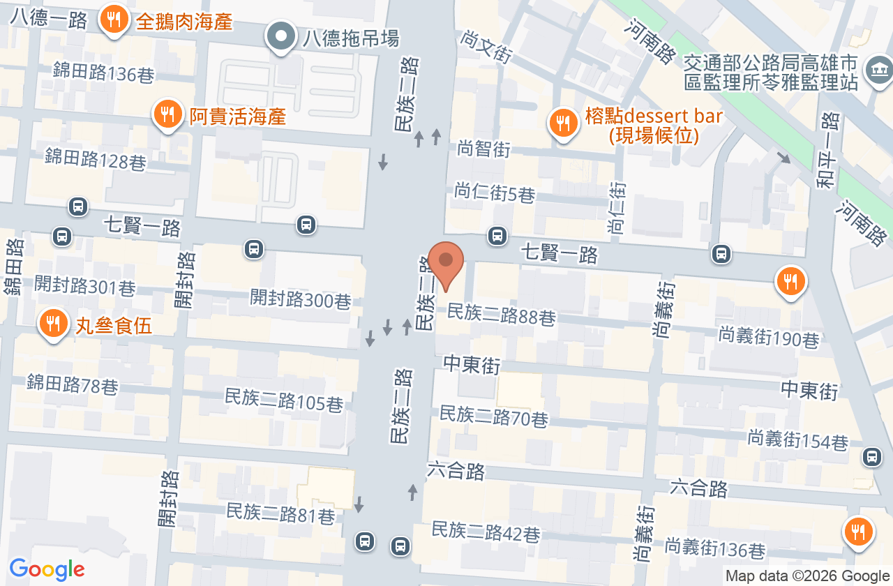 雄大診所 位置地圖