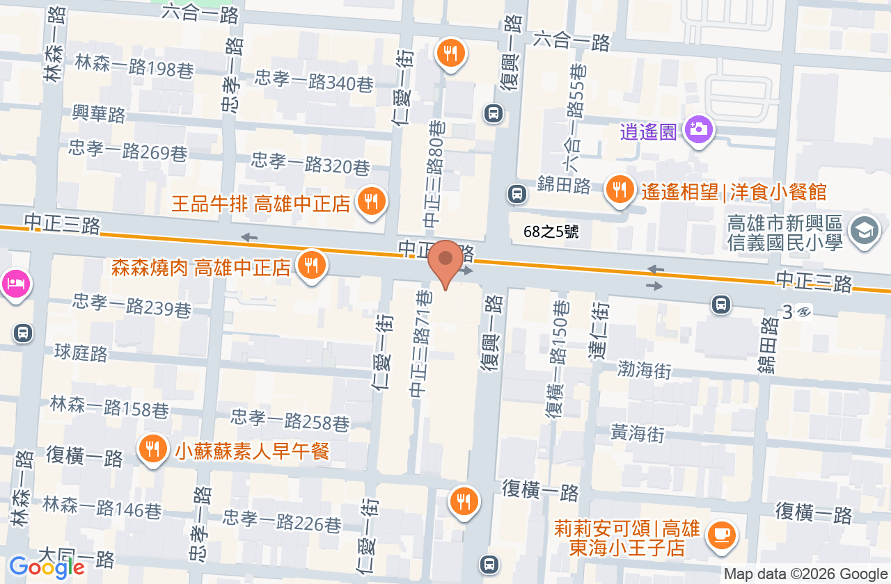 容康診所 位置地圖