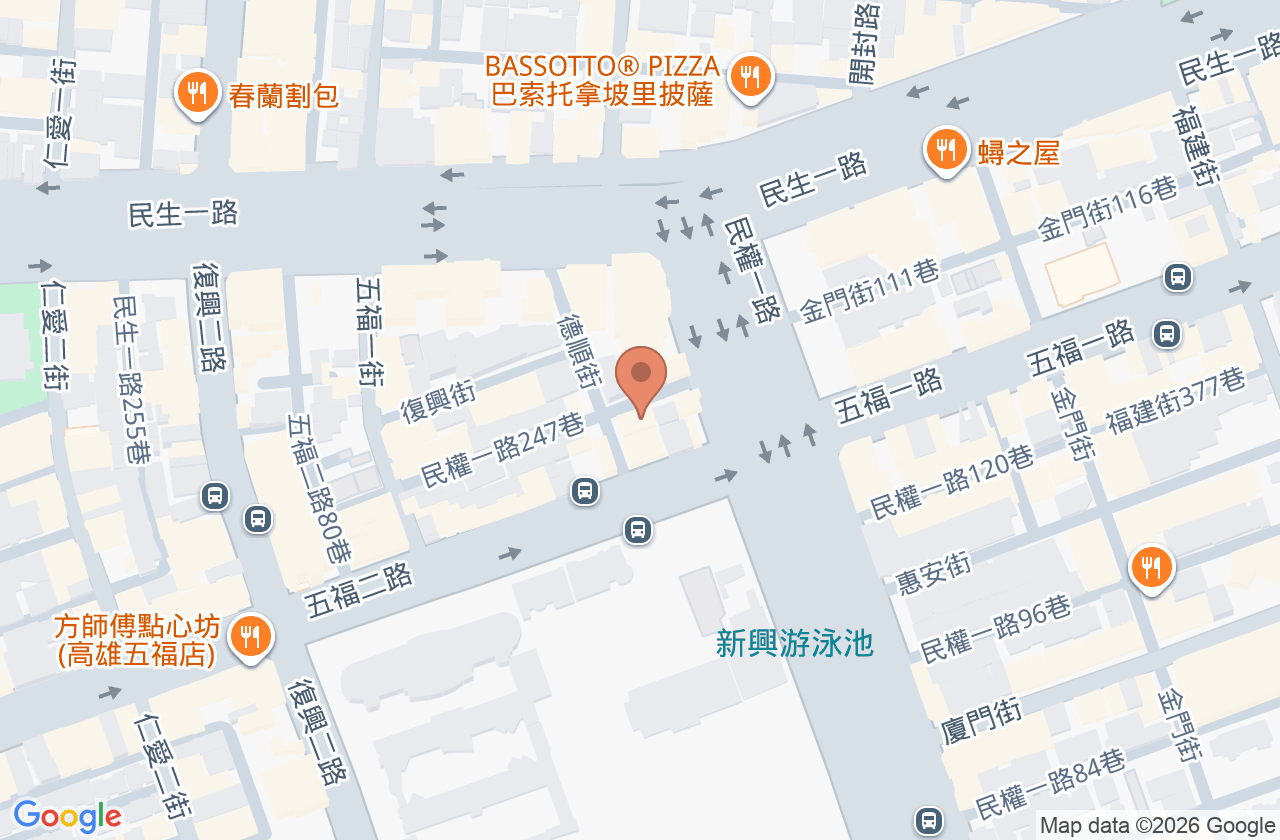 初綠心療診所 位置地圖