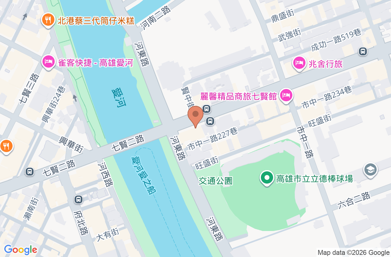 新達骨科診所 位置地圖