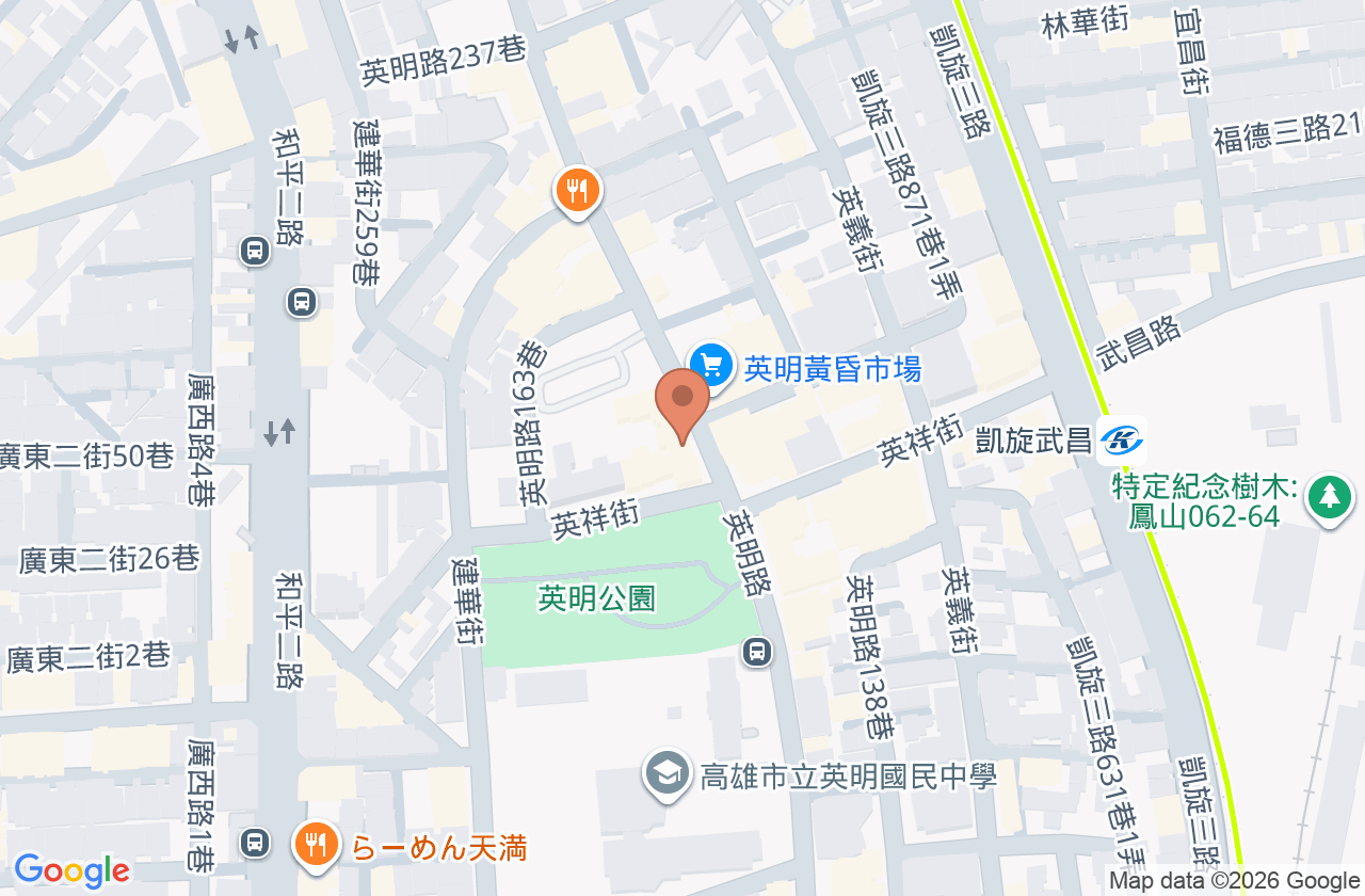 英明診所 位置地圖
