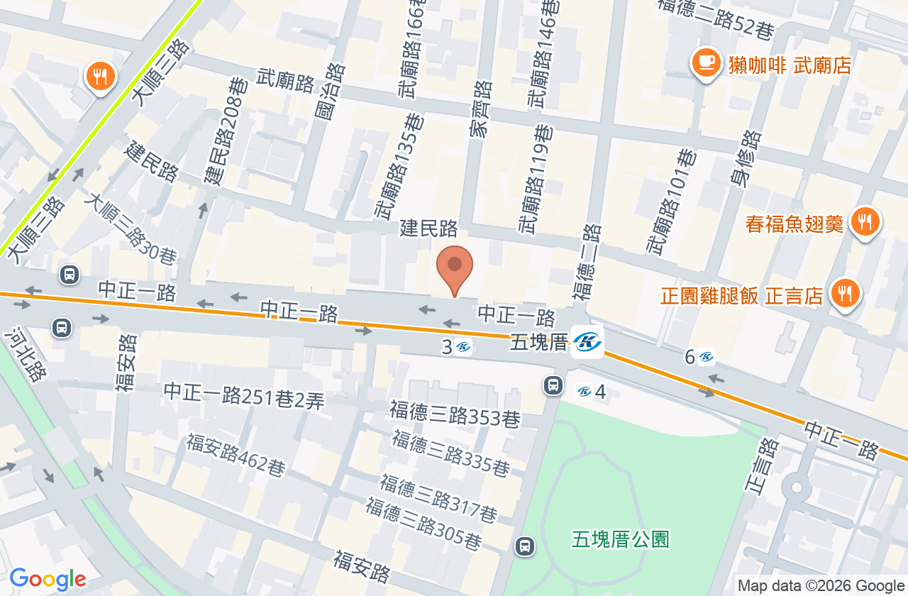 振隆診所 位置地圖