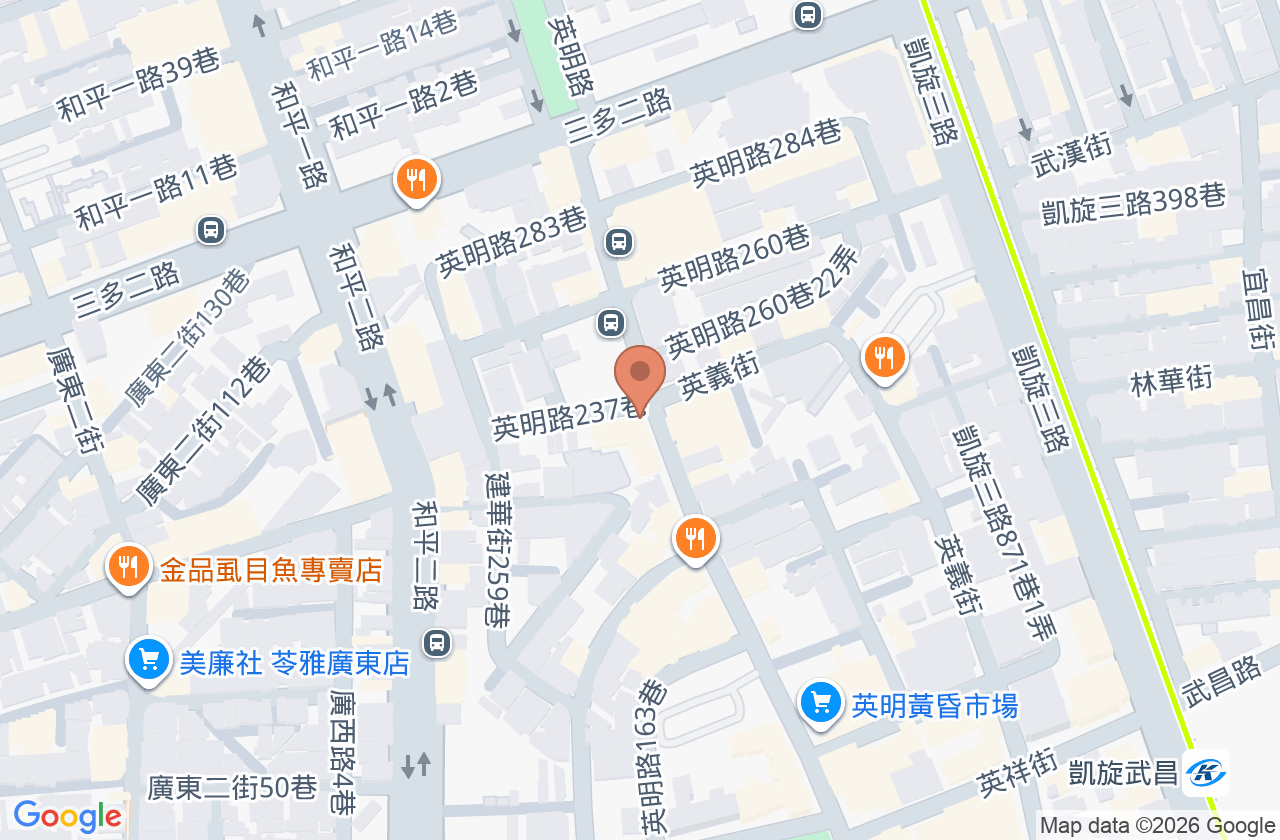 維謙耳鼻喉科診所 位置地圖