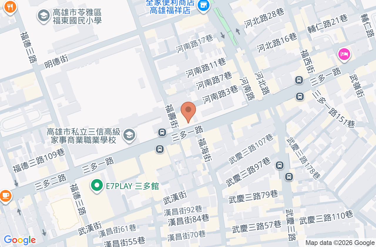 杏昌內科診所 位置地圖
