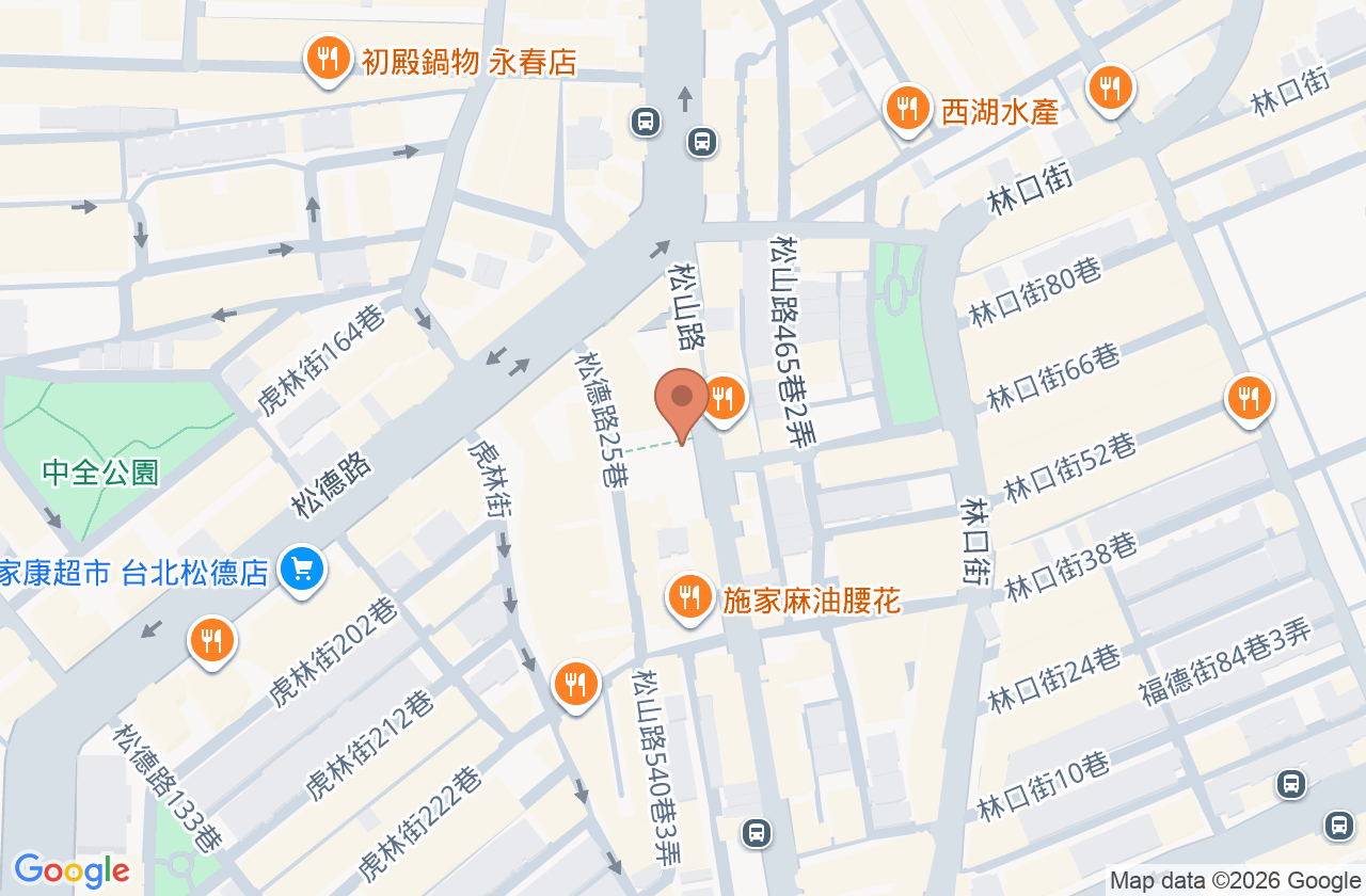 艾潔牙醫診所 位置地圖