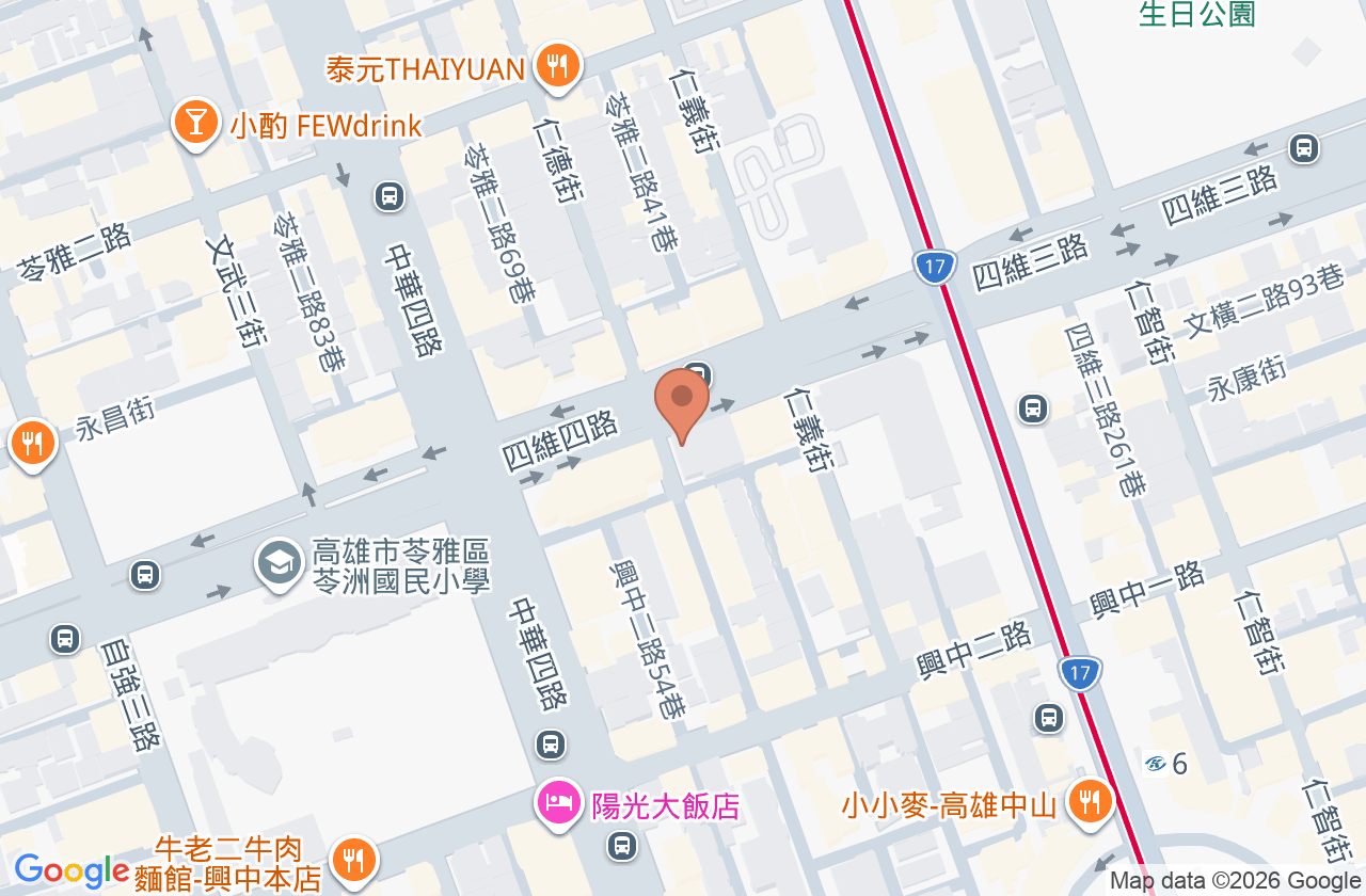 活力得脊椎外科診所 位置地圖