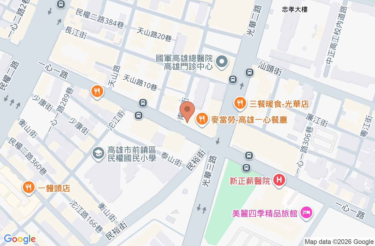 嘉祐耳鼻喉科診所 位置地圖