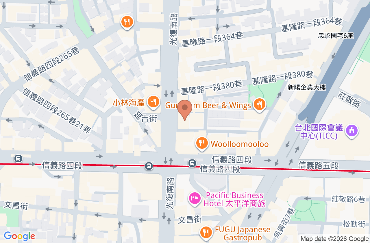 翡冷翠牙醫診所 位置地圖