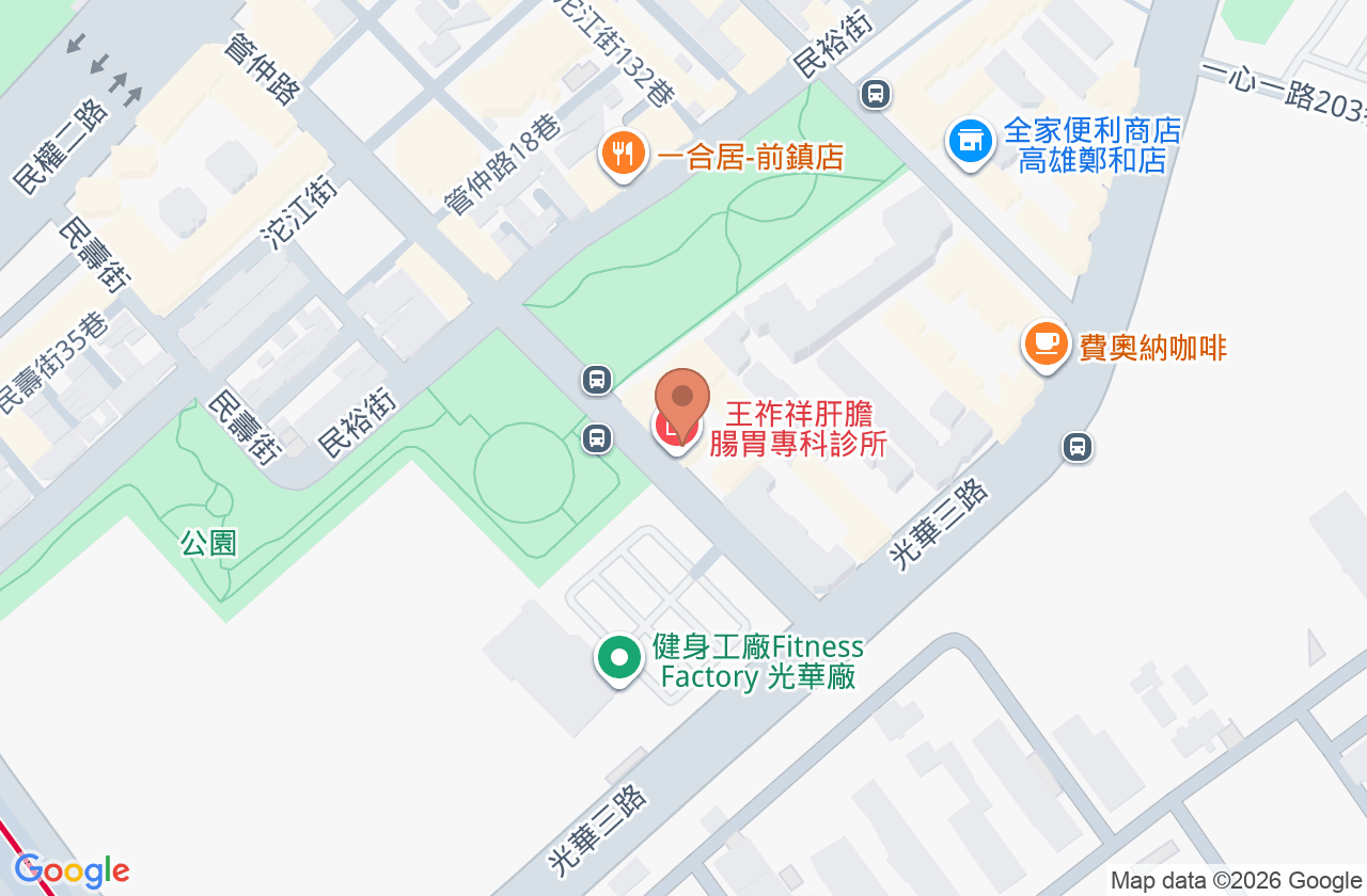 王祚祥診所 位置地圖