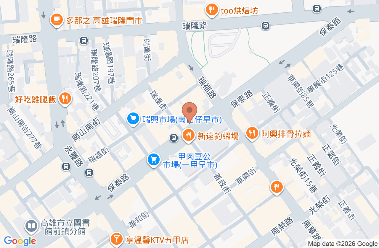 保泰長慶小兒科診所 位置地圖