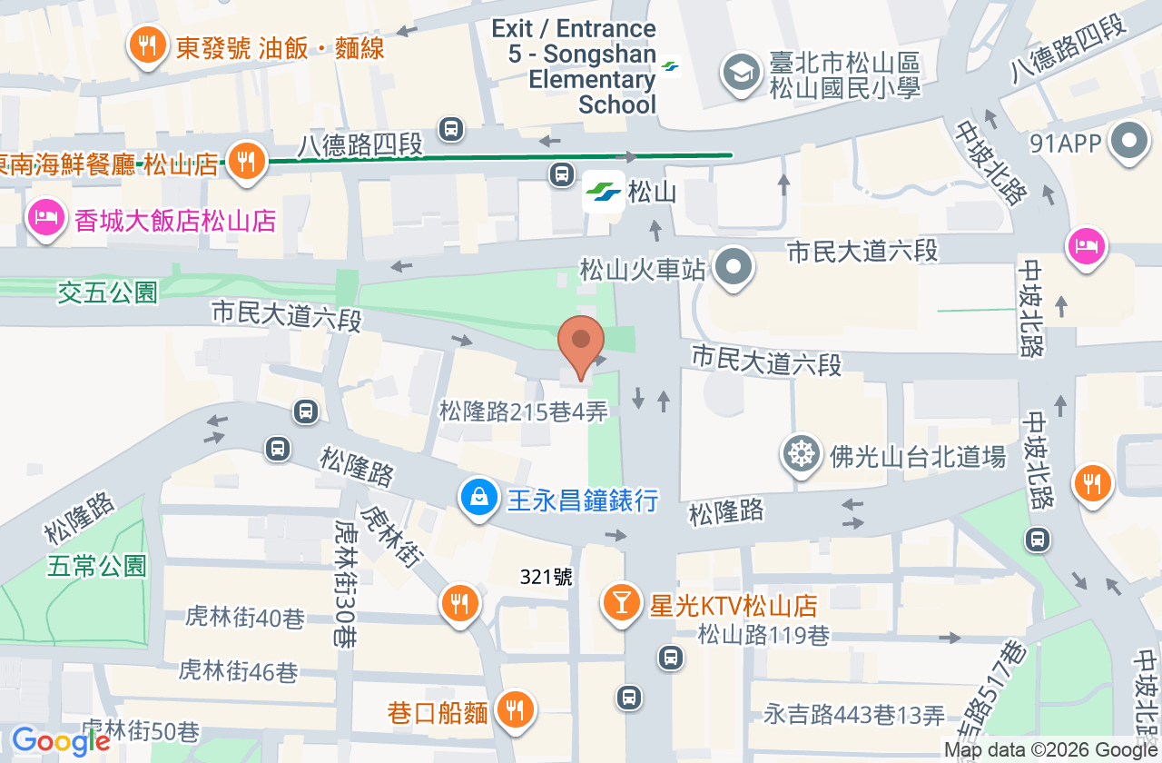 品軒牙醫診所 位置地圖