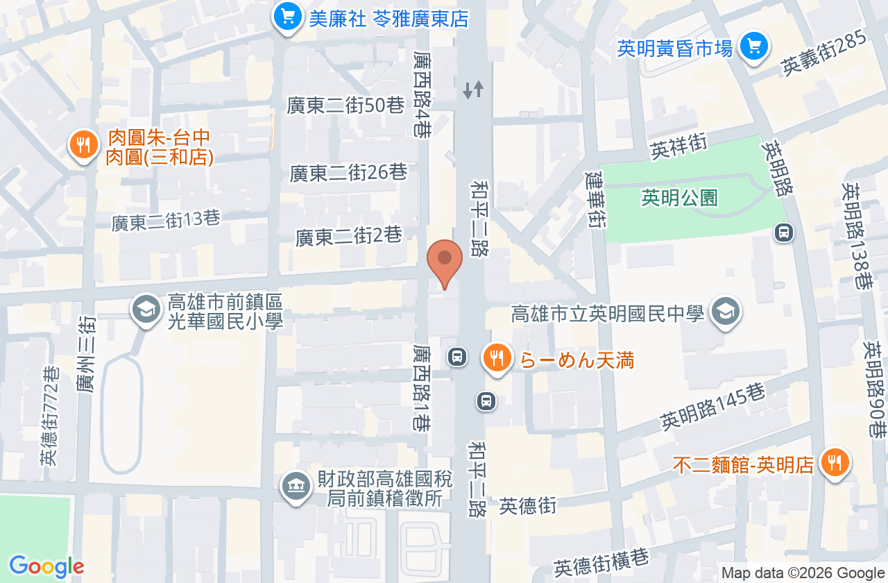 大睛眼科診所 位置地圖