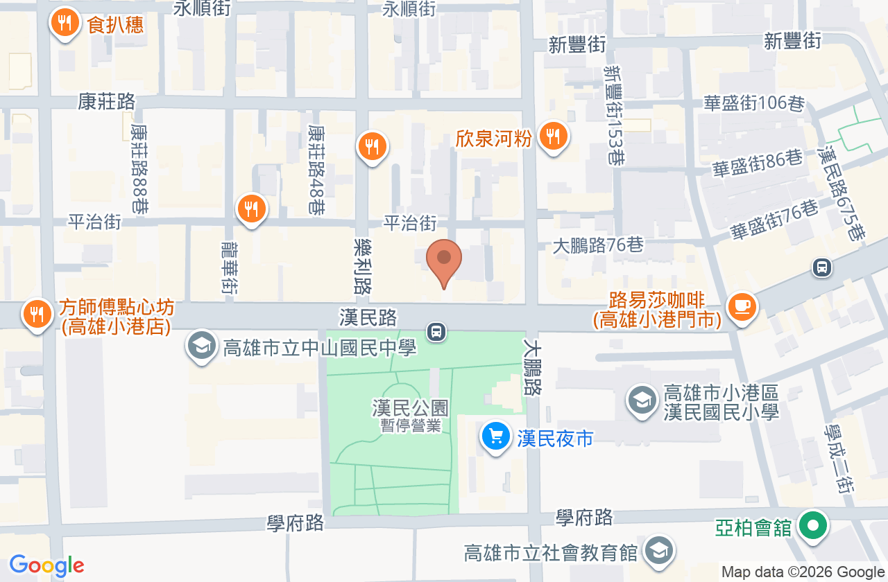 長慶小兒科診所 位置地圖