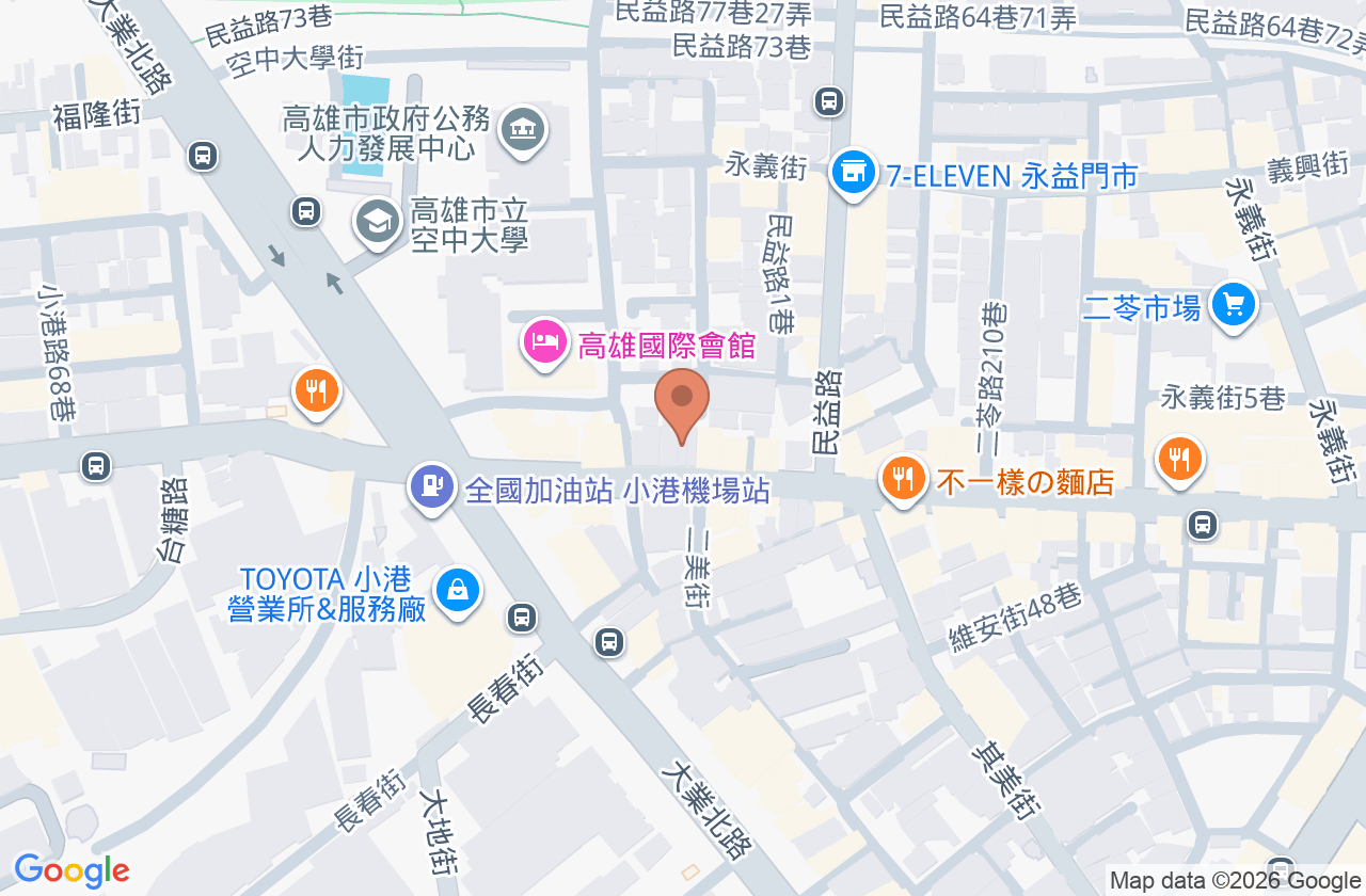 永益診所 位置地圖