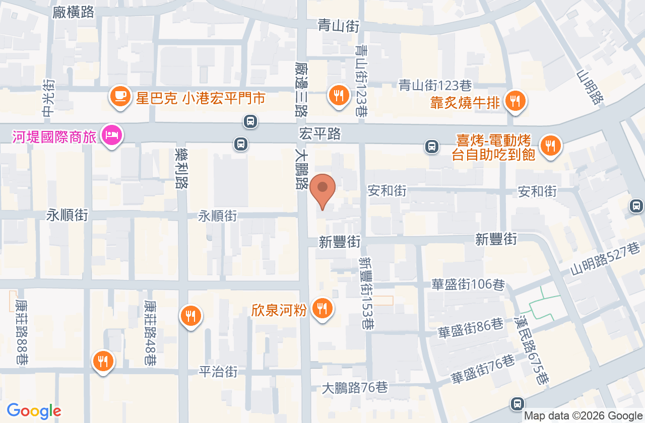 大鵬診所 位置地圖
