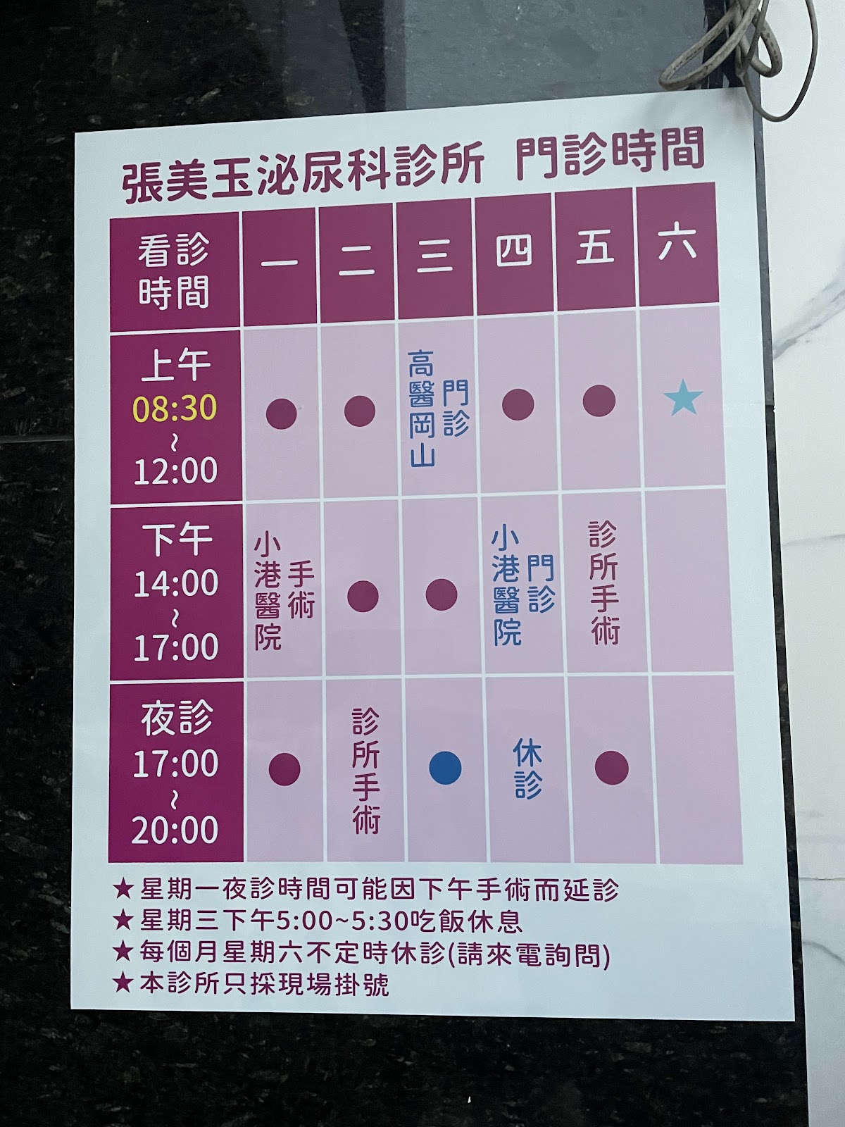 張美玉泌尿科診所 診所實景照