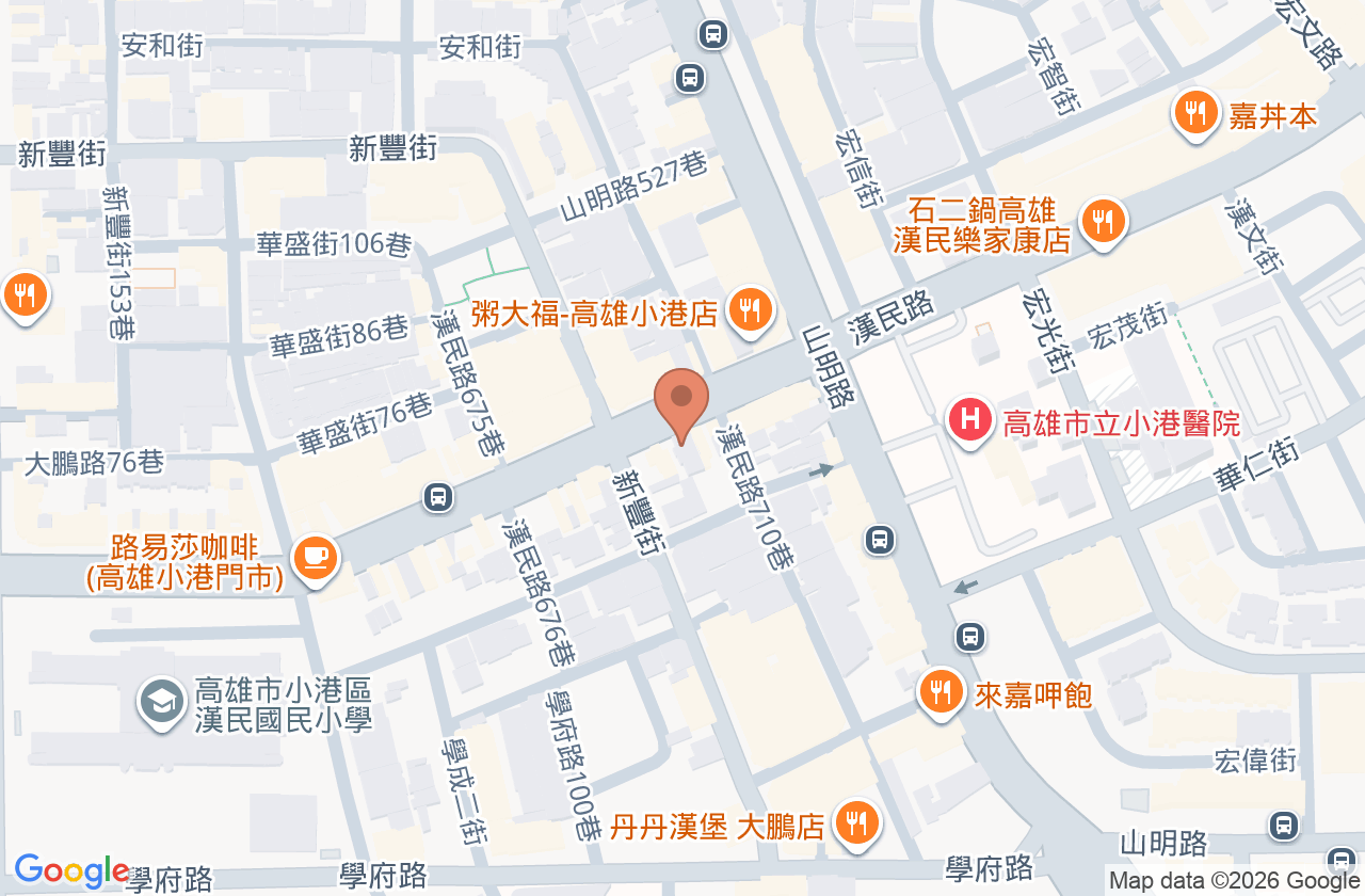 禾芯診所 位置地圖