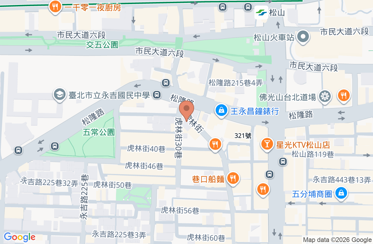 聯安牙醫診所 位置地圖
