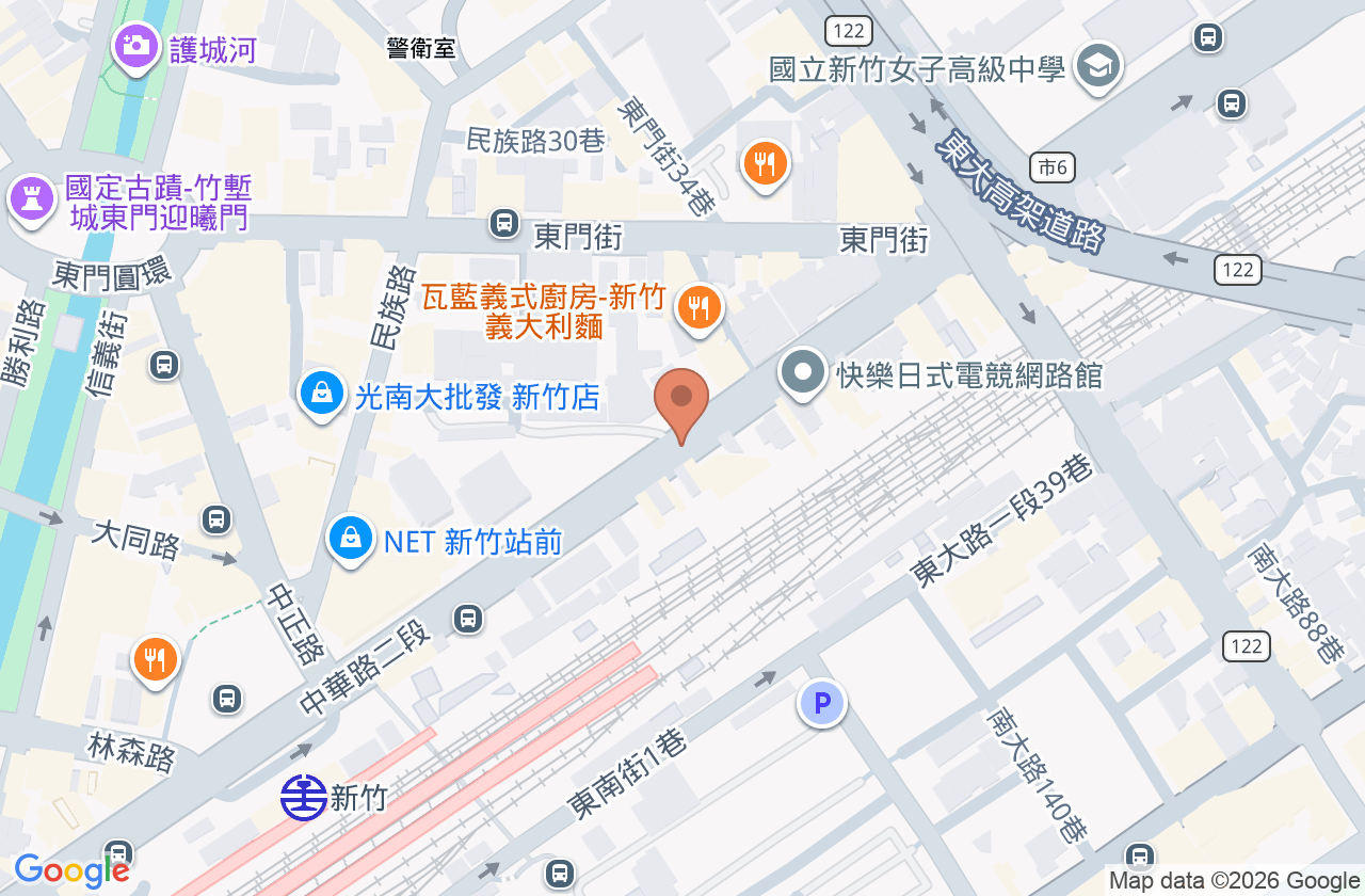 林安復耳鼻喉科診所 位置地圖