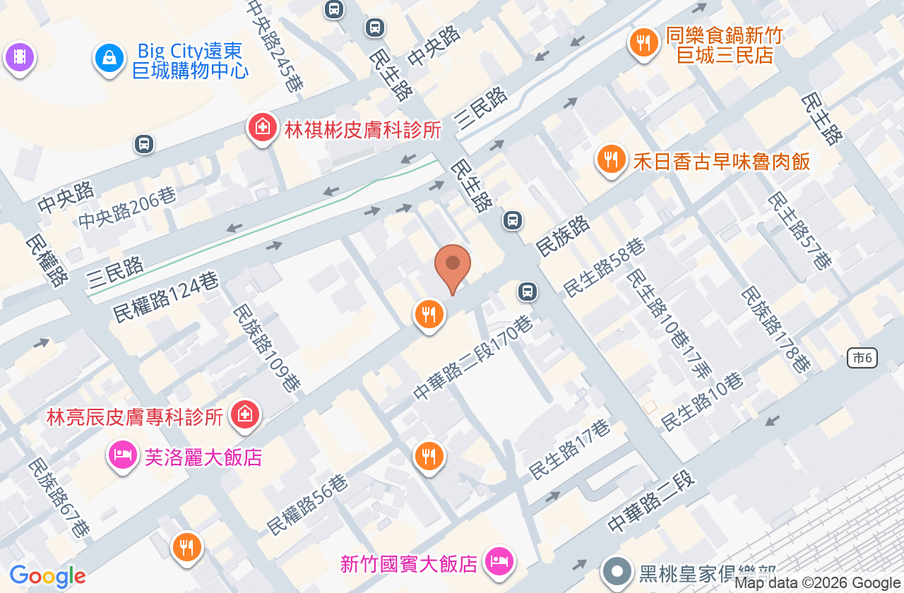 江婦產科診所 位置地圖